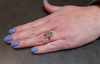 Anello Guerretta Gioielli Donna ANELLO STILE ANTICO in Oro giallo Smeraldo GUERR139 - GUERR139